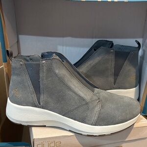 OTBT Gray Ankle Boots